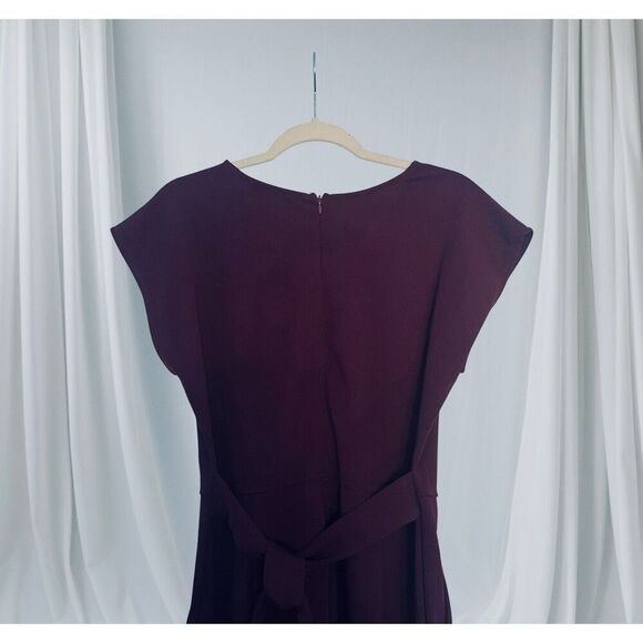 Brand New She + Sky Women's Large Plum Purple Jumpsuit With Pockets - Picture 5 of 11